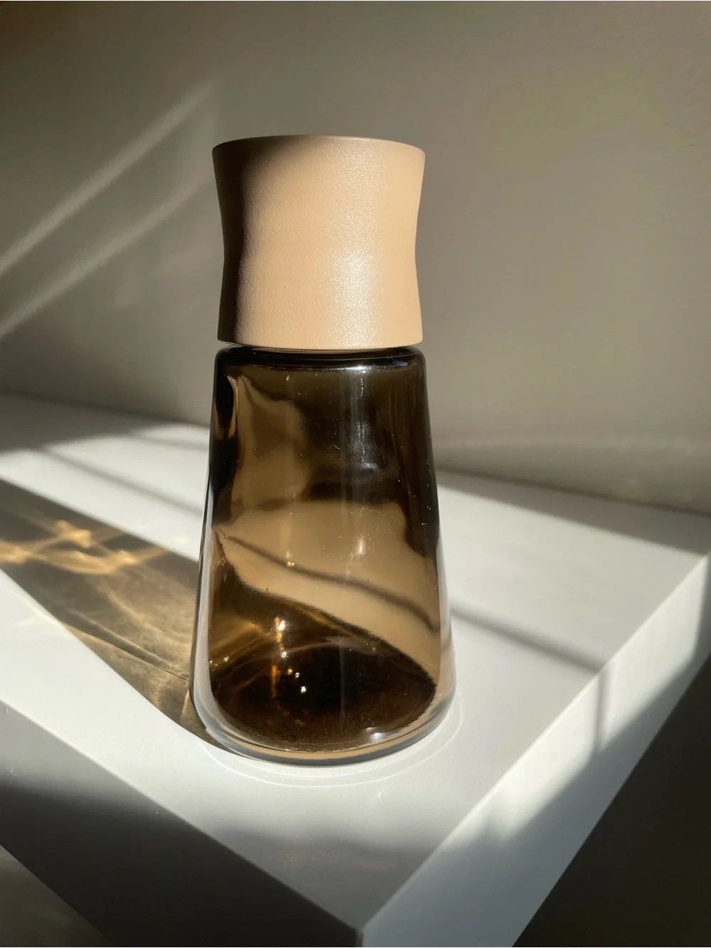 IKEA Brown Glass Pepper Shaker